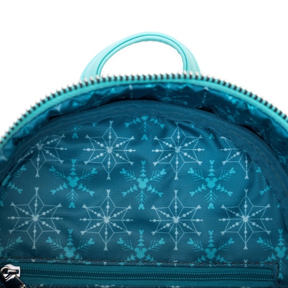 Loungefly Disney Sensational Six Holiday Mini Backpack and Wallet - Picture 6 of 6